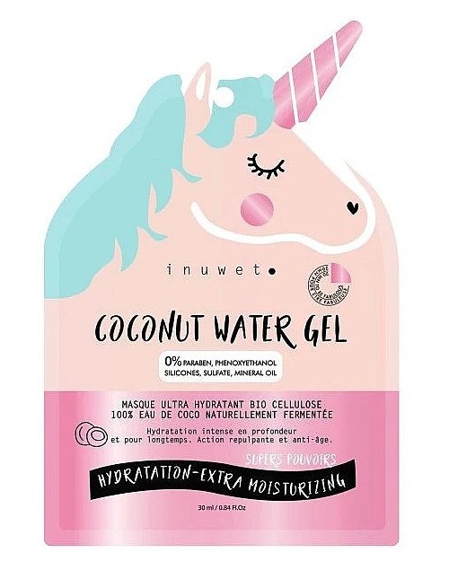Masque hydratant coconut water gel Inuwet