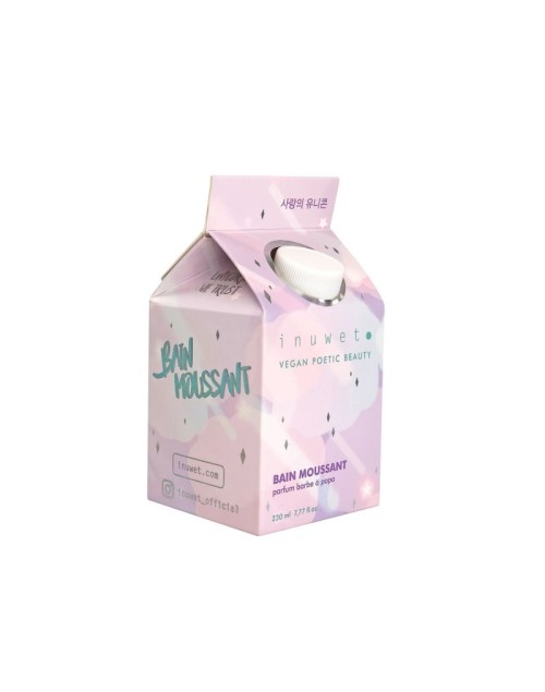 Bain moussant parfum barbe à papa Inuwet
