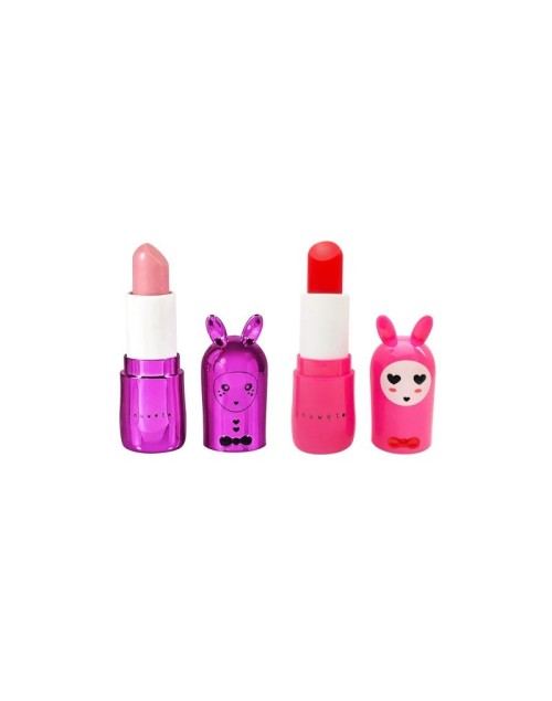 Pack de 2 baumes à lèvres parfums milkshake cerise Inuwet