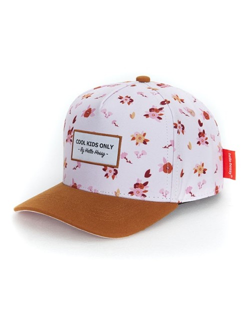 Casquette vintage flowers 6 ans et + Hello Hossy