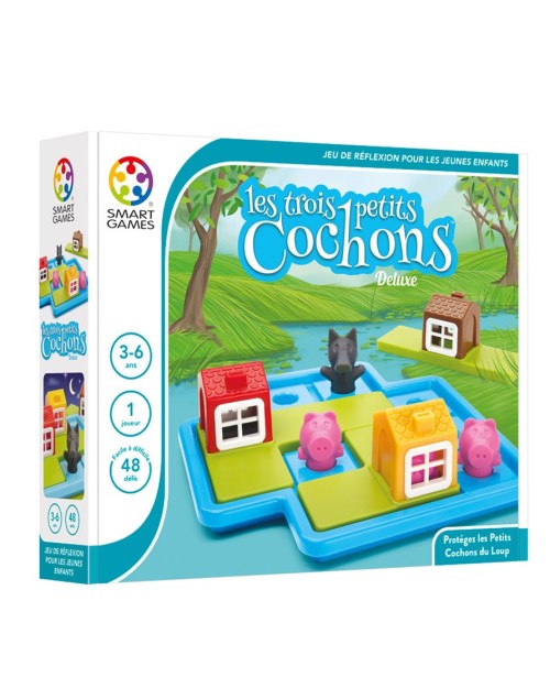 Les trois petits cochons deluxe Smart games