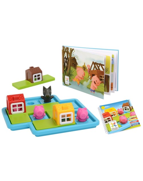 Les trois petits cochons deluxe Smart games
