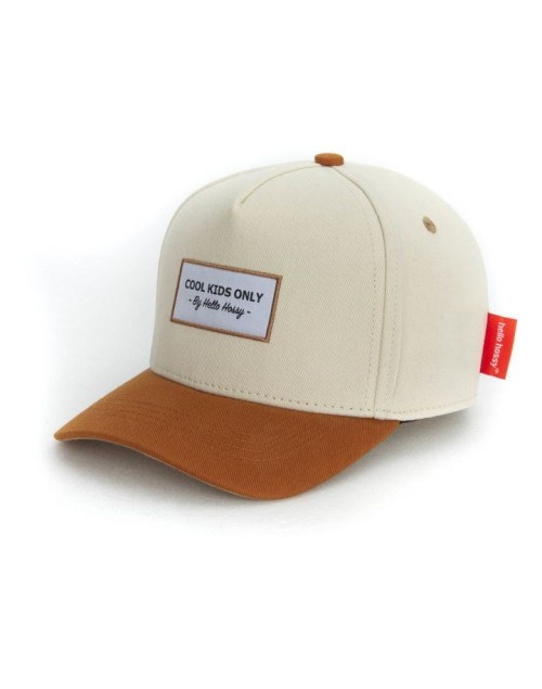 Casquette mini beige 6 ans et +  Hello Hossy