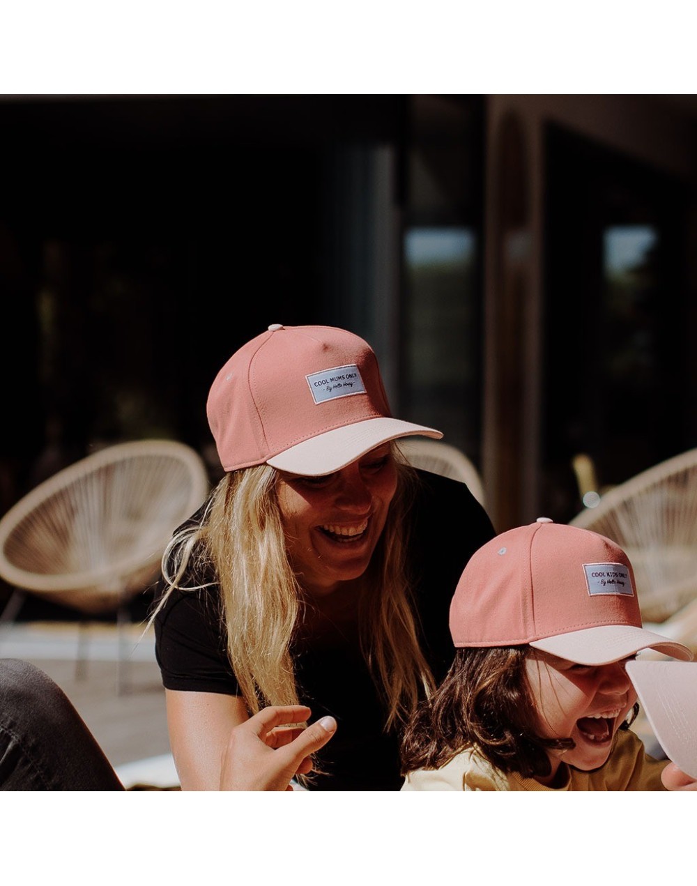 Casquette mini framboise...