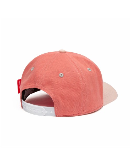 Casquette mini framboise mums hello Hossy