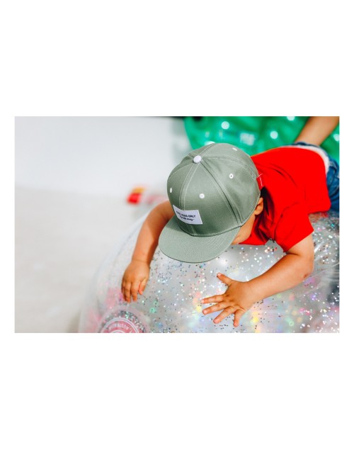 Casquette mini kaki 6ans+ hello Hossy