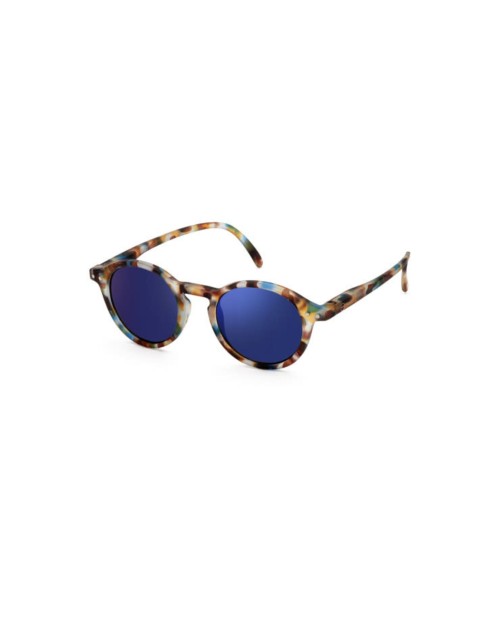 Lunettes de soleil junior 5-10ans D blue tortoise mirror Izipizi