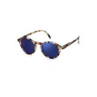 Lunettes de soleil junior 5-10ans D blue tortoise mirror Izipizi