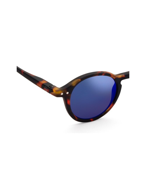 Lunettes de soleil junior 5-10ans tortoise grey lenses blue mirror Izipizi
