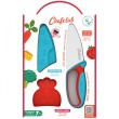 Le Couteau du chef Chefclub Kids Bleu  et  Rouge