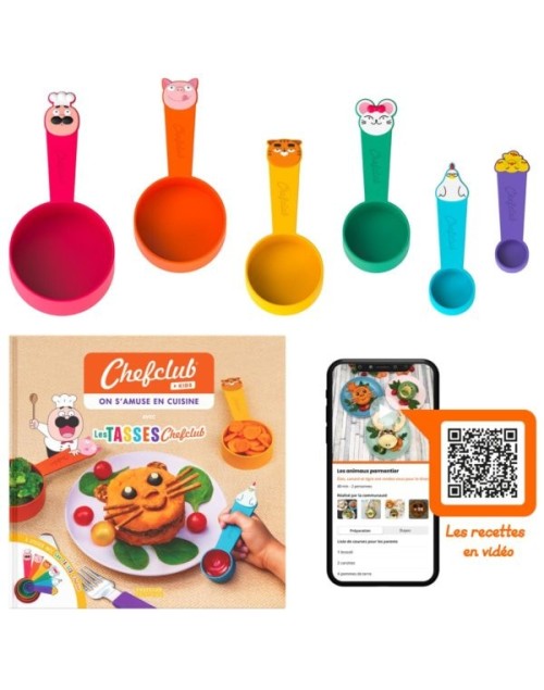 Coffret Kids On s'amuse en cuisine avec les Tasses Chefclub