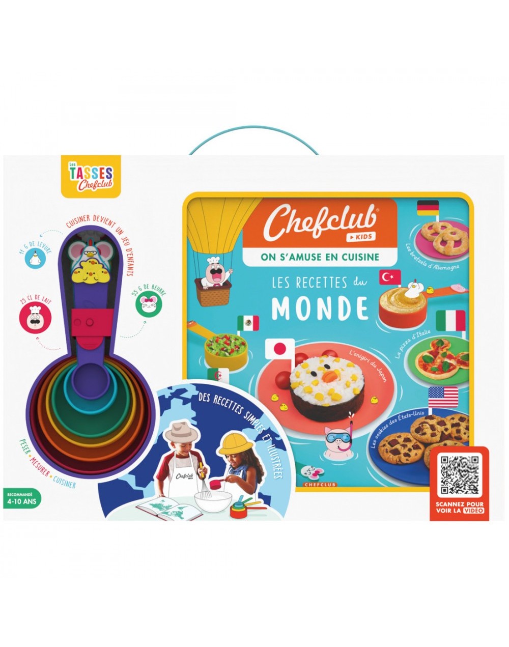 Coffret Kids : Les Recettes du Monde Chefclub