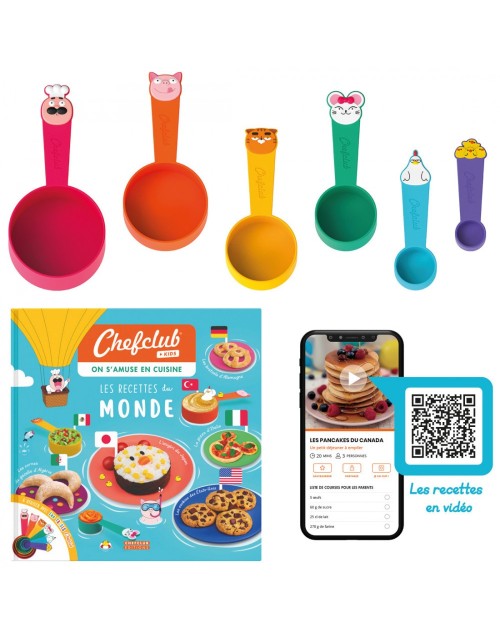 Coffret Kids : Les Recettes du Monde Chefclub