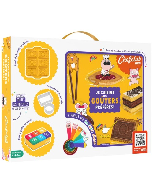 Coffret Kids : Je cuisine mes goûters préférés Chefclub