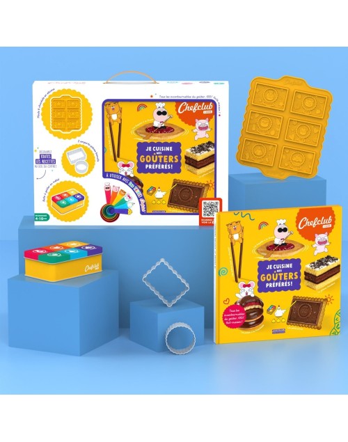 Coffret Kids : Je cuisine mes goûters préférés Chefclub