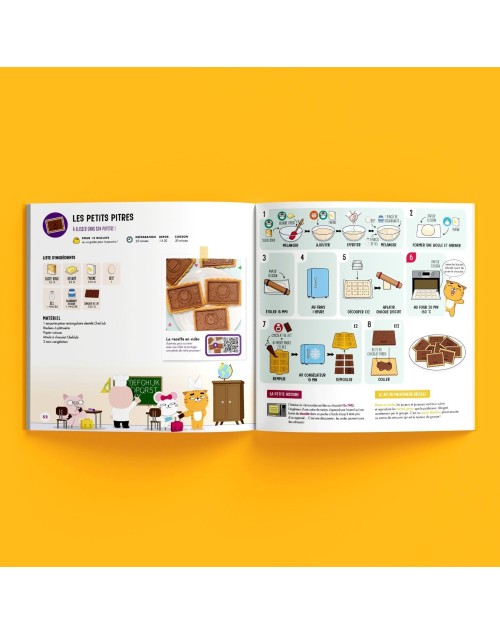 Coffret Kids : Je cuisine mes goûters préférés Chefclub