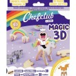 Magic 3D licorne et arc-en-ciel Chefclub