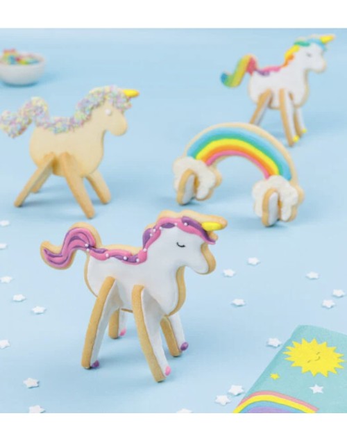 Magic 3D licorne et arc-en-ciel Chefclub