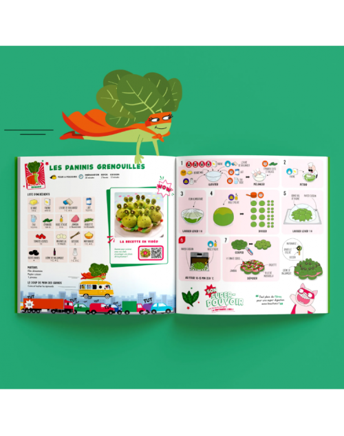 Livre Kids : Les Super-Légumes Chefclub