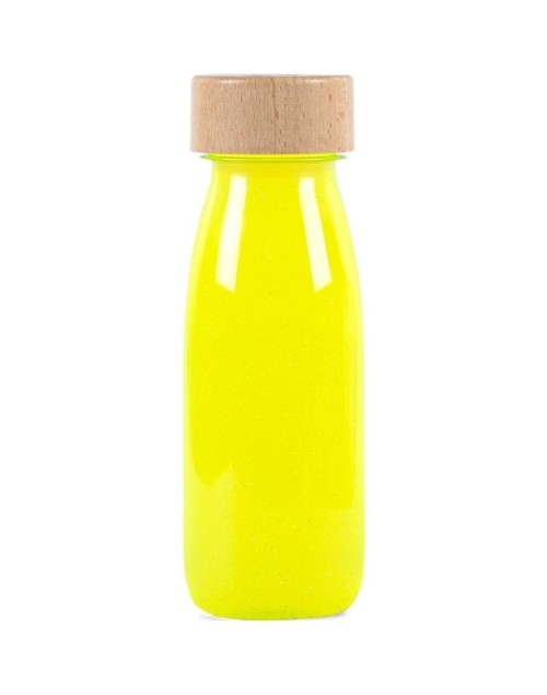 Petit Boum float bottle yellow fluo