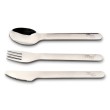 Set de 3 couverts inox cherry Citron