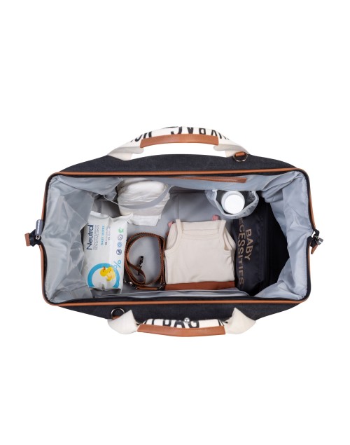 Mommy bag signature noir Childhome