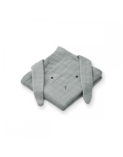 Pack de 2 tétras rabbit/blue fog Liewood