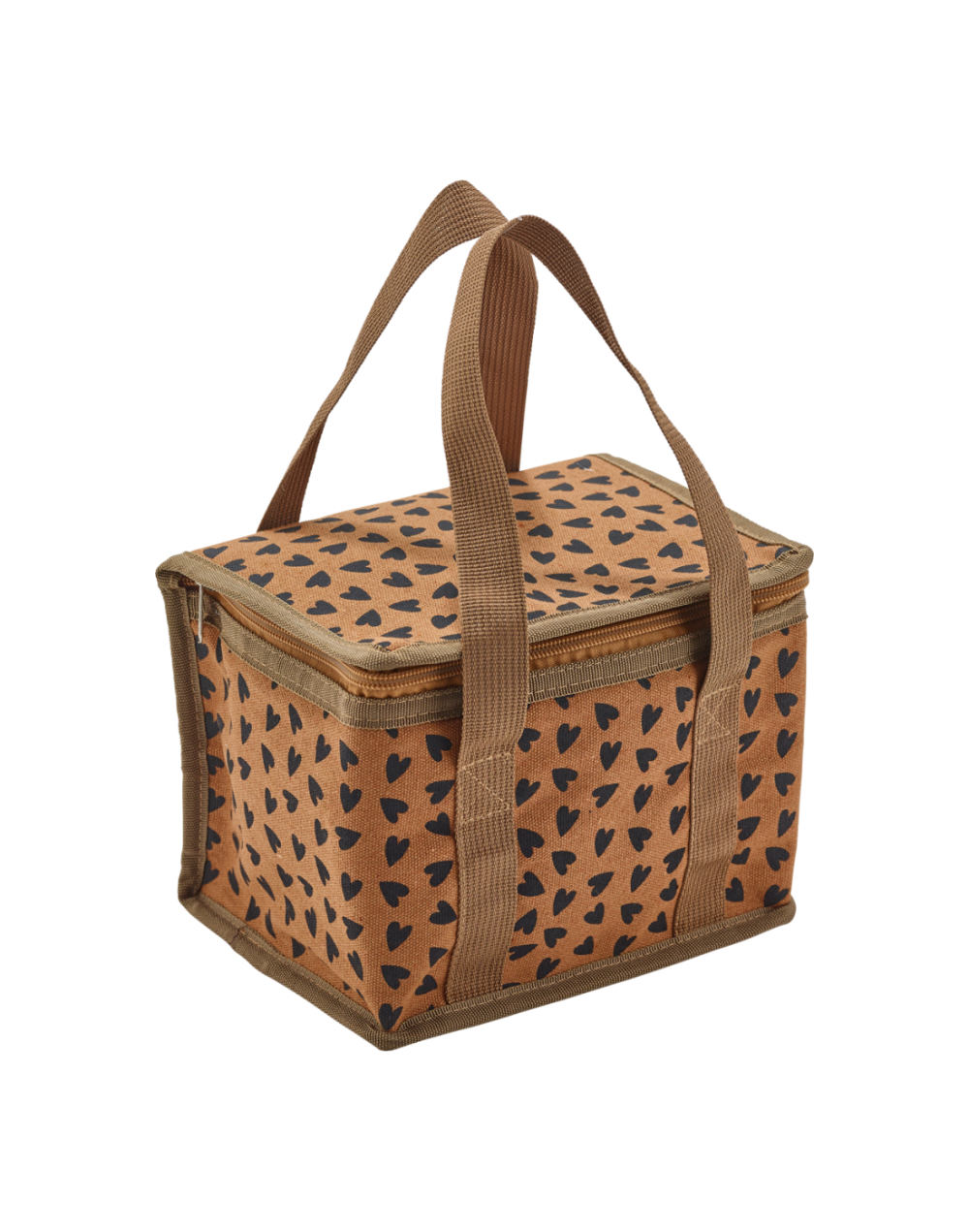 Sac de transport isotherme coeurs noisette Atelier Wagram