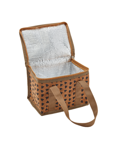 Sac de transport isotherme coeurs noisette Atelier Wagram