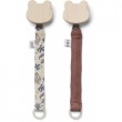 Attache sucette fleurs Liewood