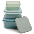 Set de 3 snack box deer friends blue Done by deer