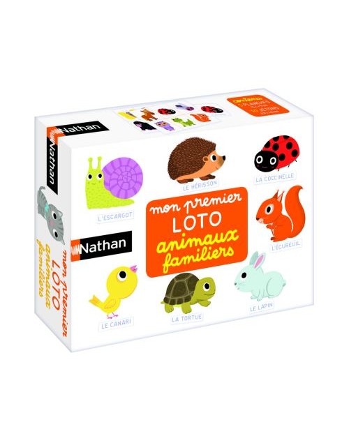 Mon premier loto animaux familiers Nathan