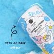 Sels de bain moussants et colorés bleu Nailmatic