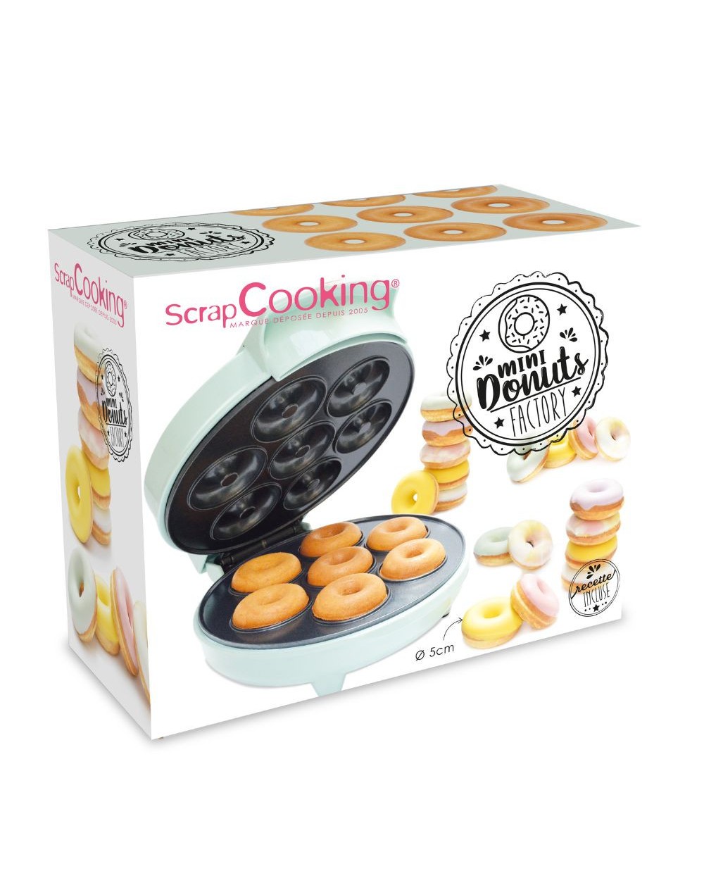 Mini donuts factory ScrapCooking