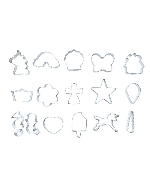 16 emporte-pièces licorne ScrapCooking