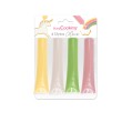 4 stylos Choco vert/jaune/rose/blanc ScrapCooking