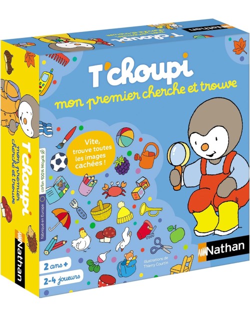 Mon premier cherche et trouve Tchoupi Nathan