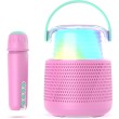 Enceinte et karaoké KS rose MOB