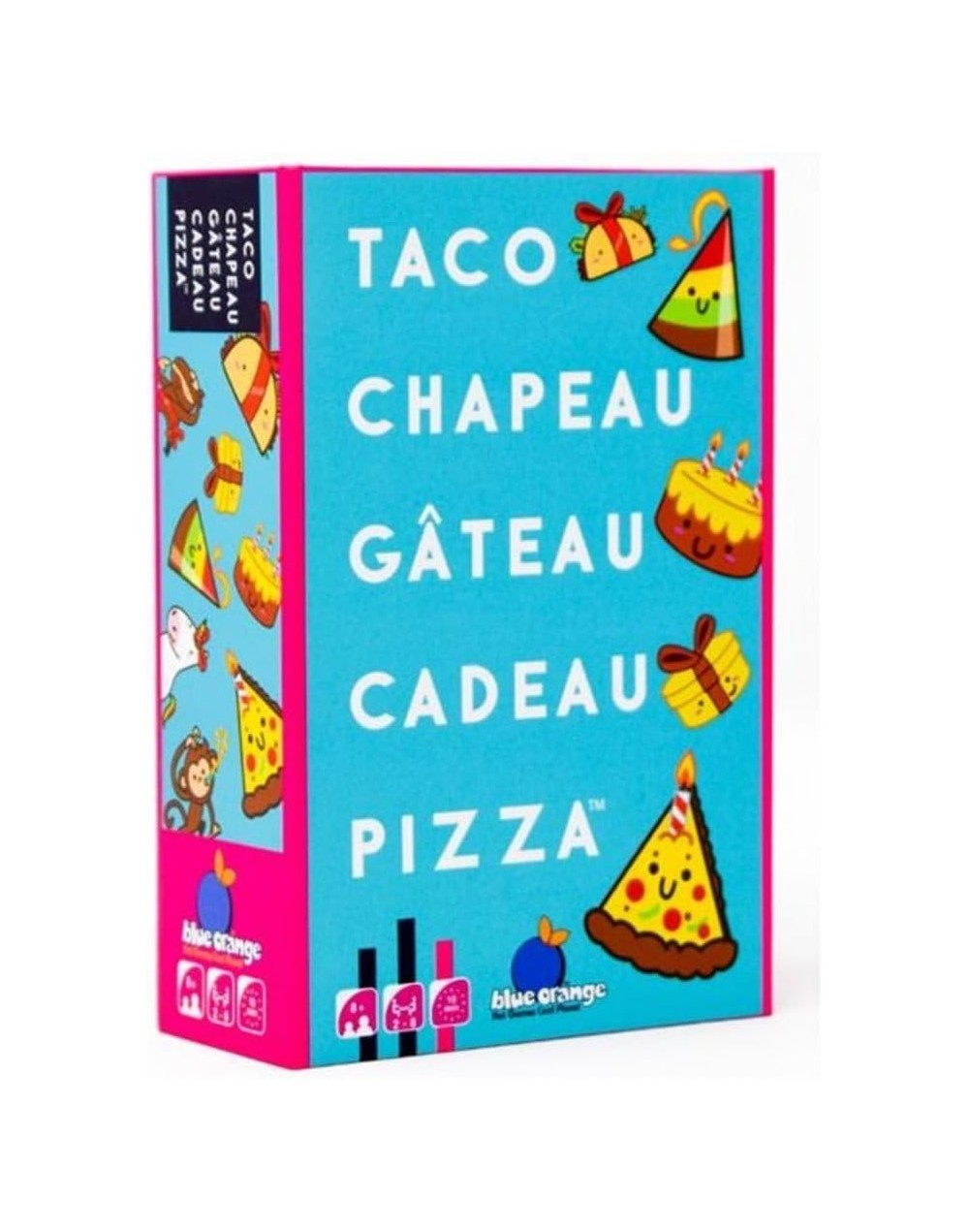 Taco chapeau gâteau cadeau pizza