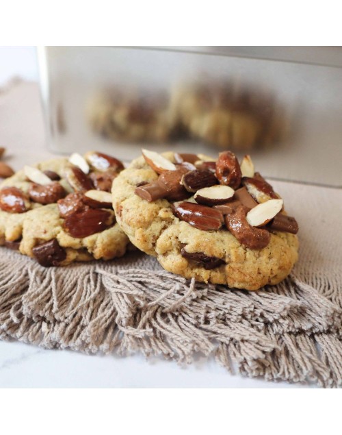 Box 8 cookies chocolat noir ScrapCooking