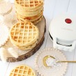 Mini waffle factory ScrapCooking