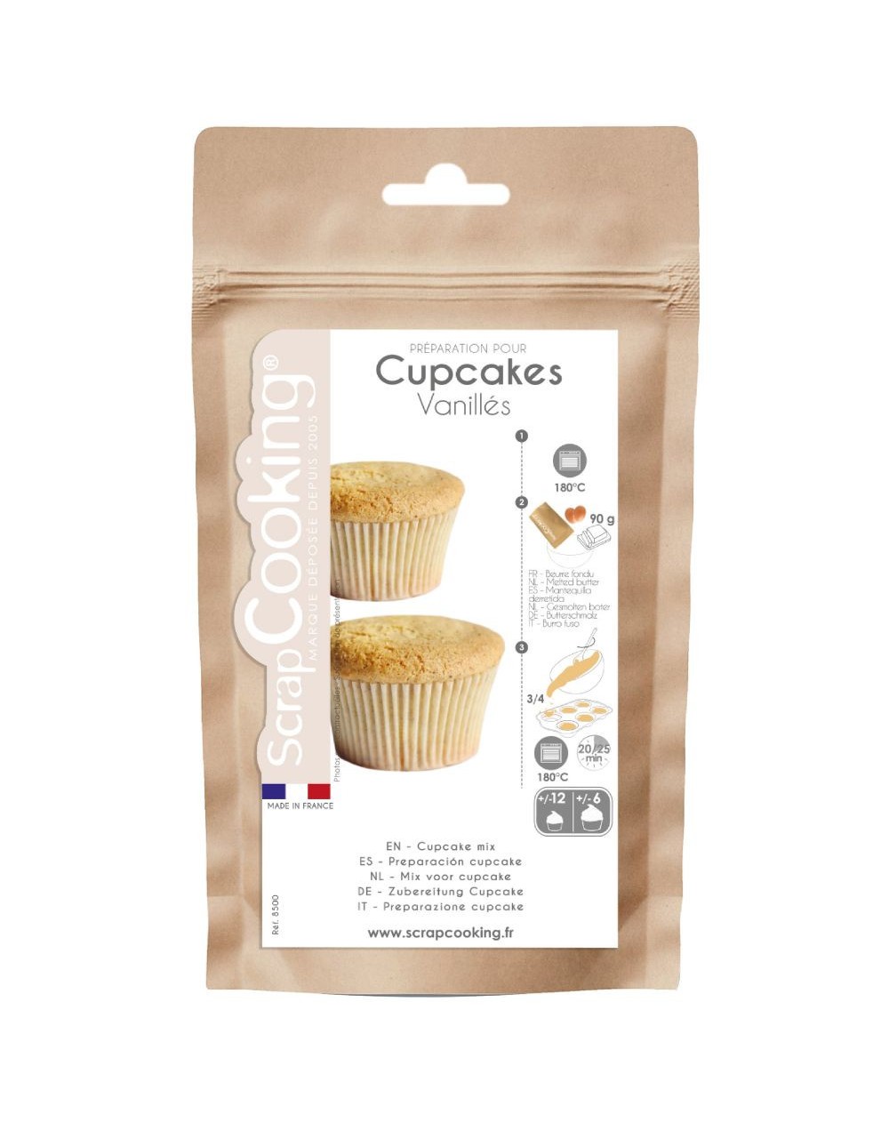 Préparation pour cupcakes vanillés Préparation pour cupcakes vanillés