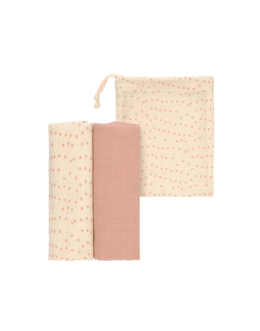 Pack 2 tétras M rose Lassig