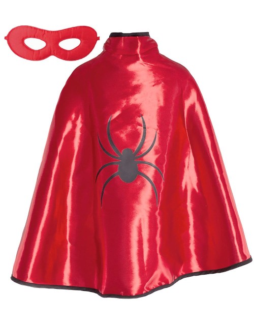 Cape réversible superhéros/spiderman 5/6 ans Great Pretenders