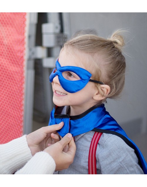 Cape réversible superhéros/spiderman 5/6 ans Great Pretenders