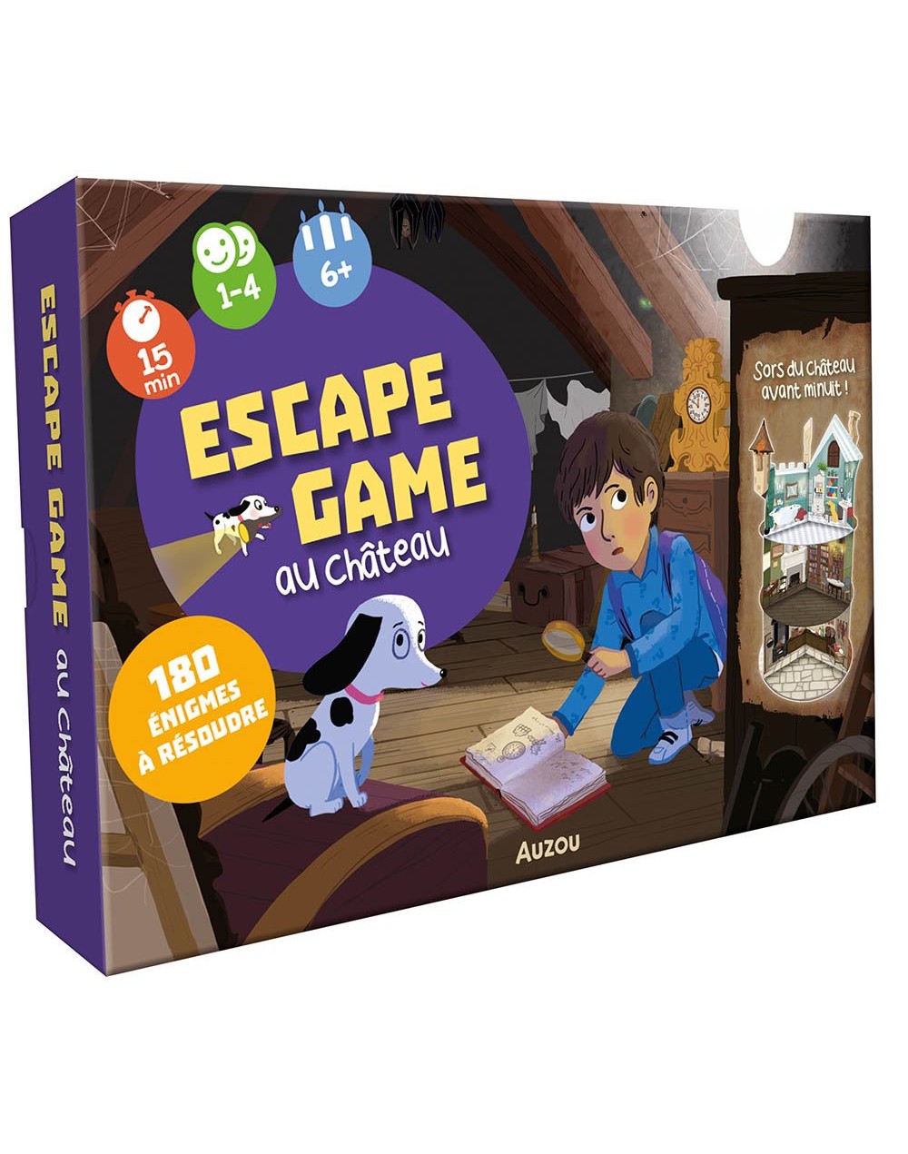 Escape game au château Auzou