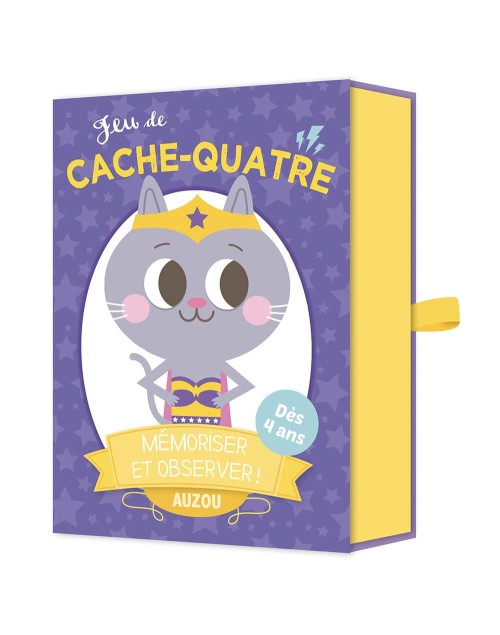 Jeu de cache-quatre Auzou