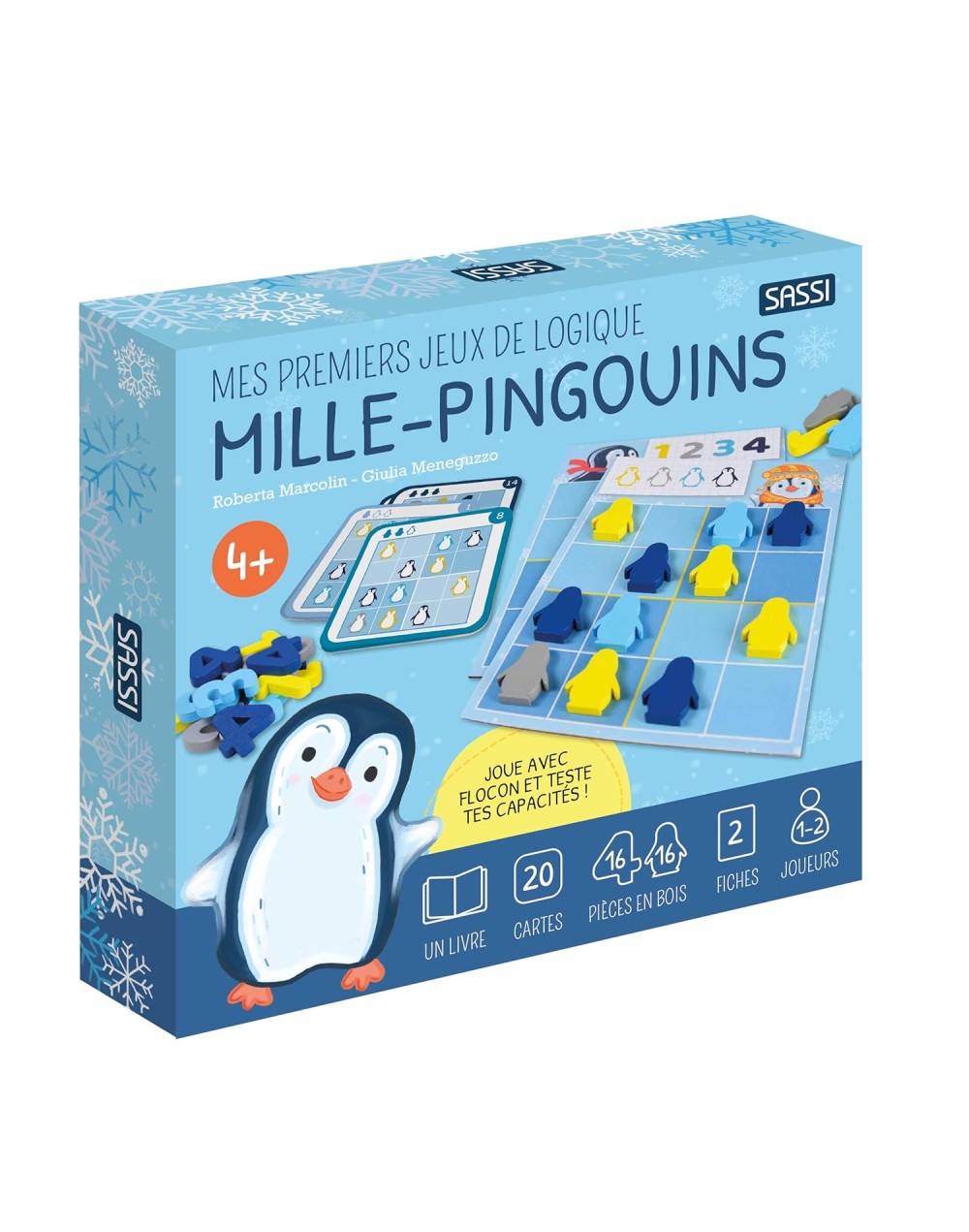 Mes premiers jeux de logique mille-pingouins SASSI