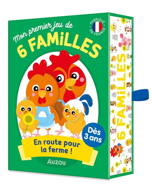 Mon premier jeu de 6 familles Auzou