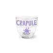 Verre crapule mauve